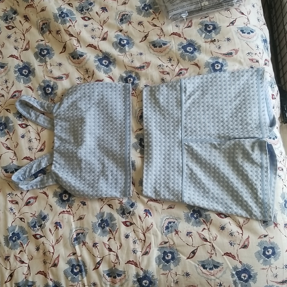Aerie gingham set. Size large